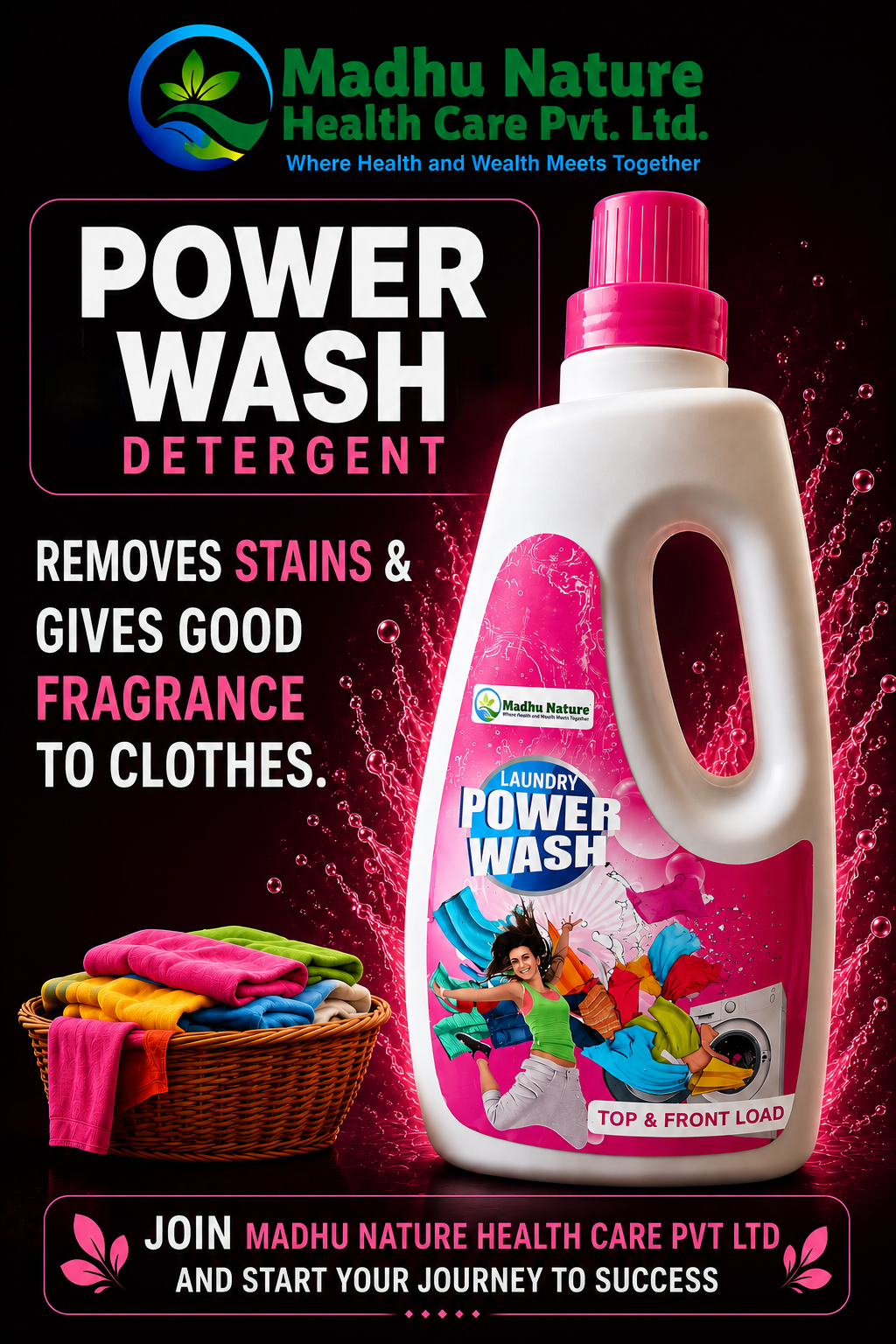 POWER WASH - DETERGENT LIQUID